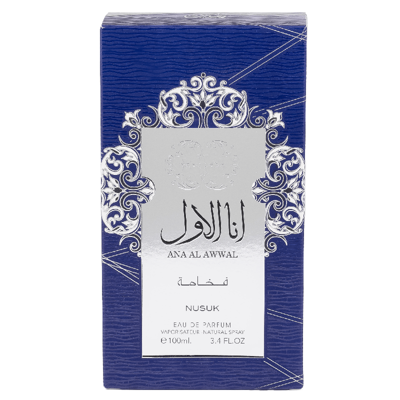 Nusuk Ana Al Awwal Blue parfüümvesi vesi meestele 100ml - Royalparfume NUSUK Parfüüm