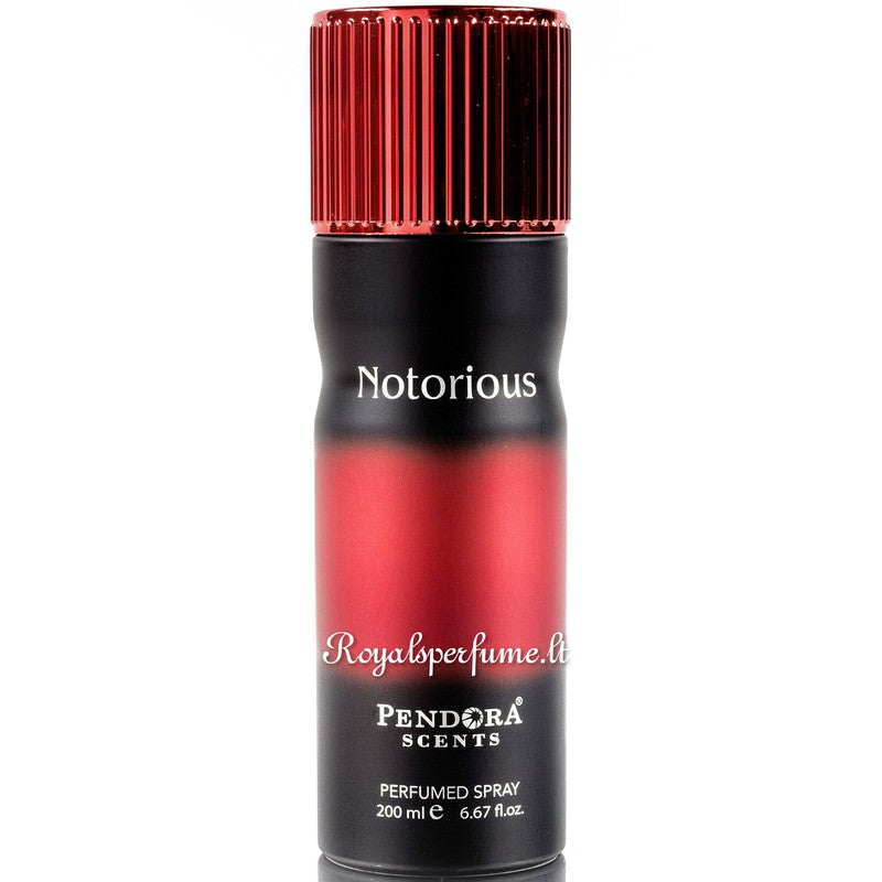 PENDORA SCENT Notorious parfüümvesi deodorant meestele 200ml - Royalparfume PENDORA SCENT Deodorandid