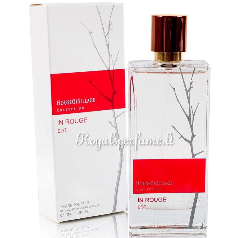 Sillage House IN ROUGE EDT tualettvesi naistele 100ml - Royalparfume Sillage House Parfüüm
